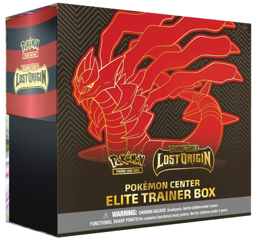 Sword and Shield Lost Origin Pokémon Center Elite Trainer Box
