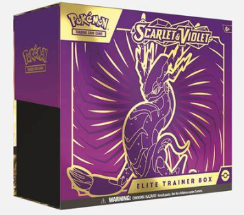 Scarlet and Violet Base Set Elite Trainer Box (Miraidon)