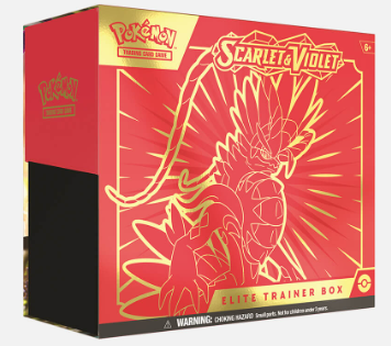 Scarlet and Violet Base Set Elite Trainer Box (Koraidon)